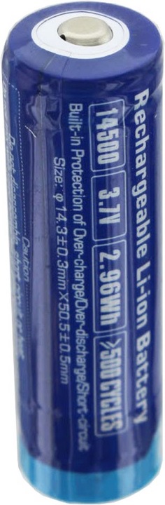 Actual product image Xtar Battery - protected (1 pcs., 14500, 800 mAh)