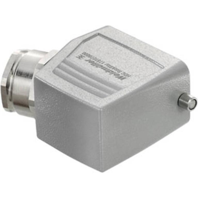 Weidmüller Alloggiamento del gommino Staffa longitudinale Alu IP66 1787270000, Cavo + Spina elettrica, Grigio