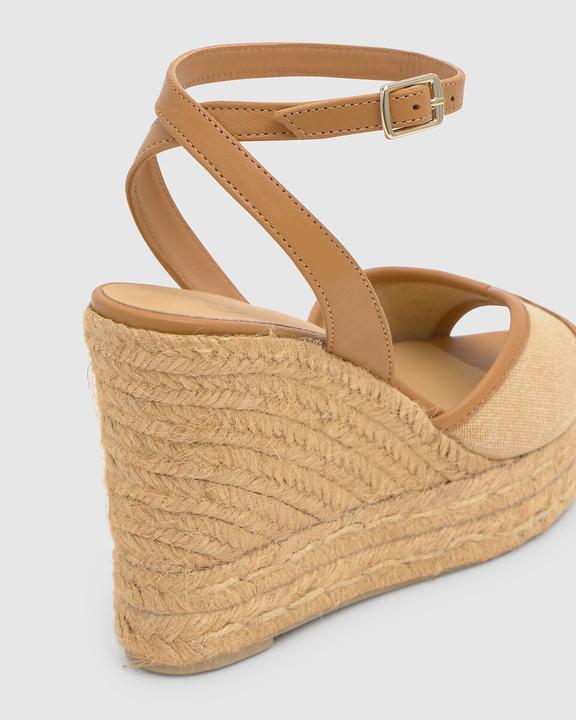 Immagine prodotto Castañer Keil-Espadrilles aus Leinen Brigitte (38)