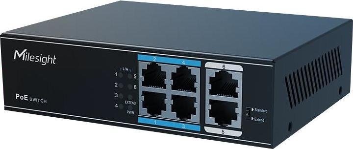 Immagine prodotto Milesight Switch PoE a 4 porte, MS-S0204-EL (4 Porti)