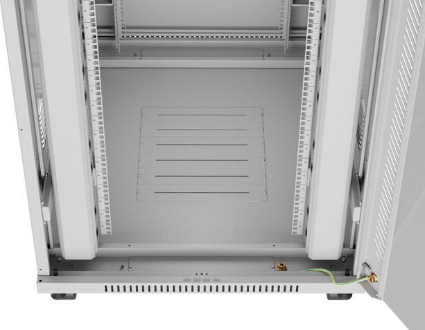 Produktbild Lanberg rack cabinet 42U 800x1000 glass (42 HE, 19 Zoll Rack)