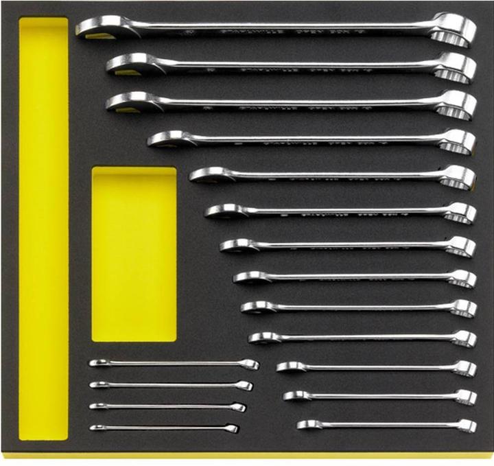 Produktbild Stahlwille 96830351 - Ringmaulschlüssel 17 tlg. in TCS (17 mm)