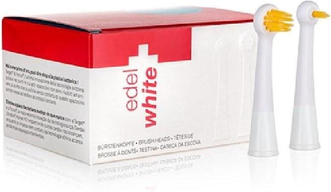 Produktbild Edel + White Bacterio Target&Focus Sonic Ersatzbürstenköpfe (2 x)