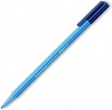 Actual product image Staedtler triplus colour 323 triangular fibre-tip pen, single product, light blue (1 x)