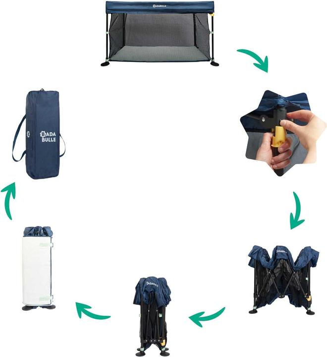 Produktbild Badabulle Easy Clip (60 x 120 cm)