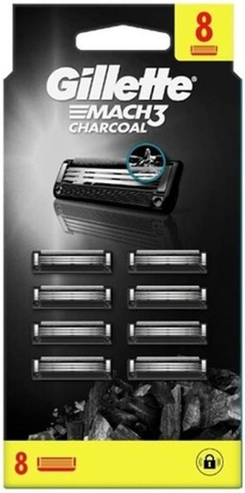 Actual product image Gillette Venus Blades For Razor Mach3 Charcoal 5vnt (5 x)