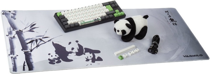 Actual product image Ducky Miya Pro Panda Edition (DE, Cable)