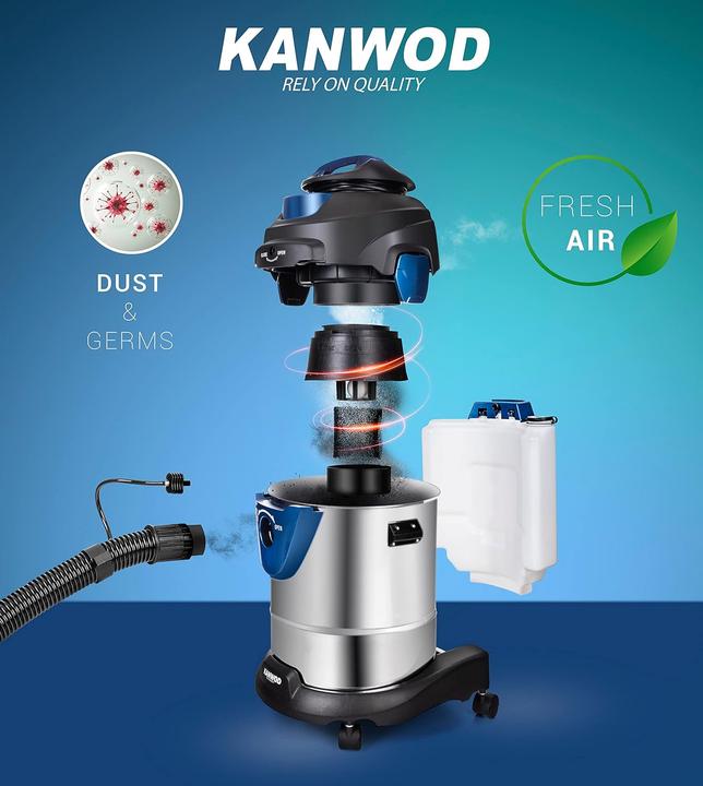 Image du produit Kanwod Nettoyeur de moquette (Aspirateur eau et poussière)
