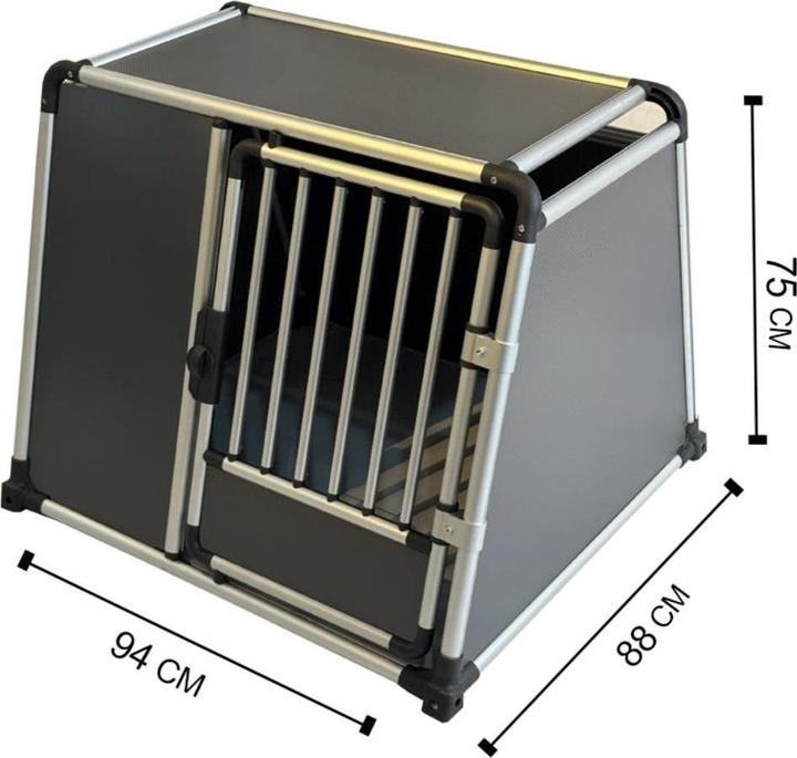 Immagine prodotto Nordic Paws - Transport cage - Alu - XXL (Cane)