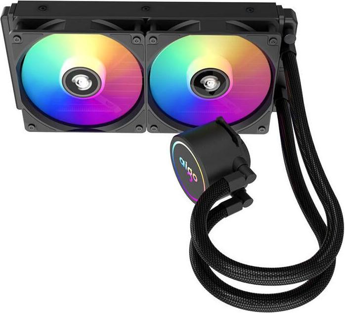 Actual product image Darkflash Tech AC SE 240 CPU liquid cooling (black)
