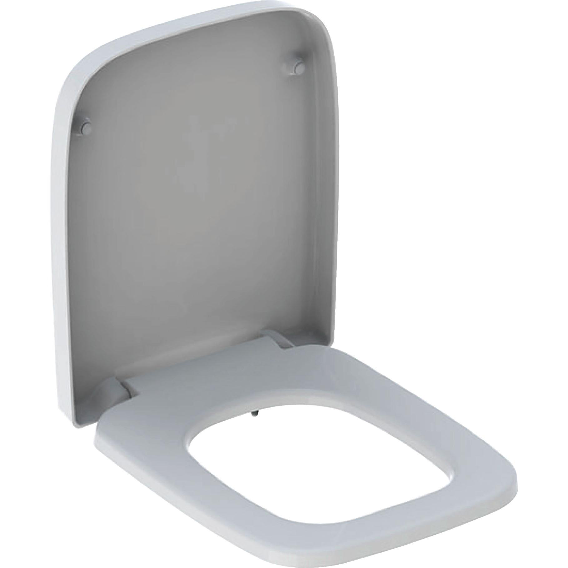 Geberit, WC Deckel, WC-Sitz Renova Plan weiss mit Absenkautomatik 572120