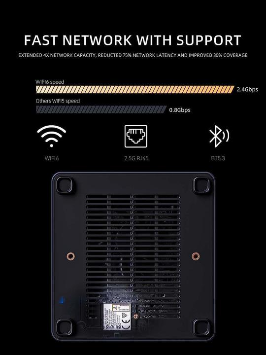 Produktbild Minisforum UM790 Pro (AMD Ryzen 9 7940HS, 64 GB, 1000 GB, Radeon 780M)