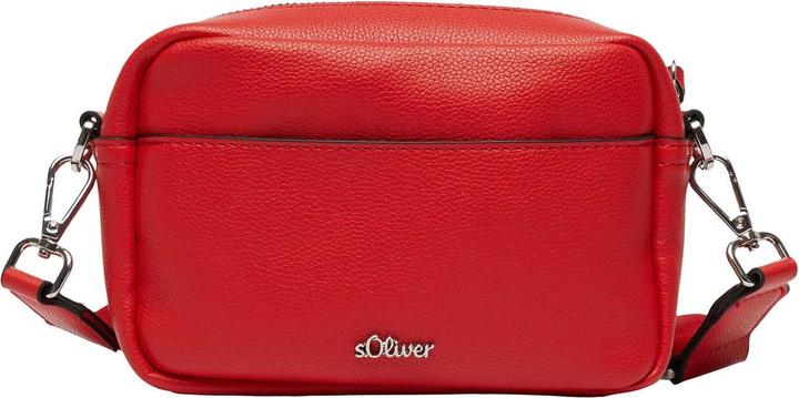 Actual product image S.Oliver Tasche Camera-Bag mit Logo-Schultergurt und Reissverschluss