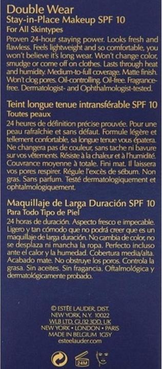 Image du produit Estée Lauder Double Wear Stay-In-Place (4N2 Sable épicé 4N2 Sable épicé)