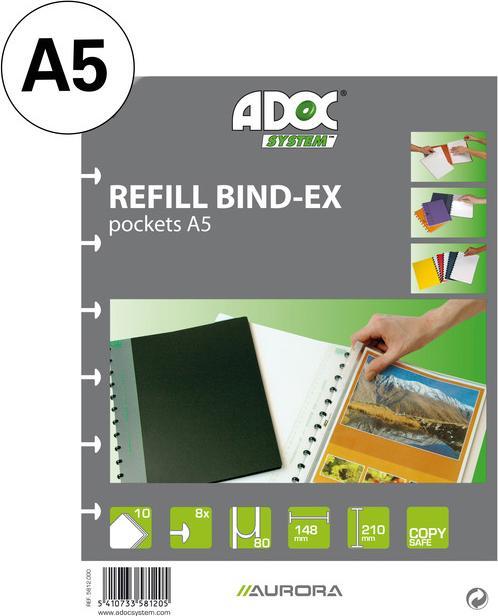 Actual product image Adoc Replacement bags (A5, 10x)