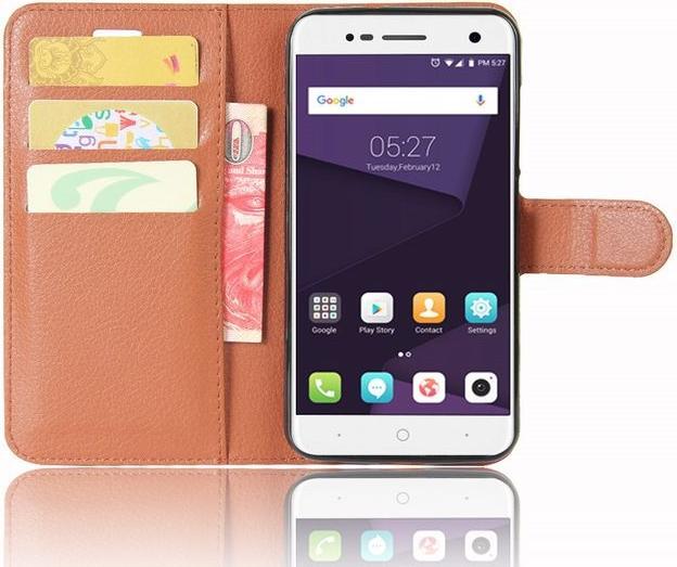 Produktbild MU Classic Litchi Lederhülle (ZTE Blade V8 Lite)