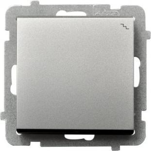 Thumbnail - Ospel ŁP-3R/m/38, Taster + Schalter, Silber