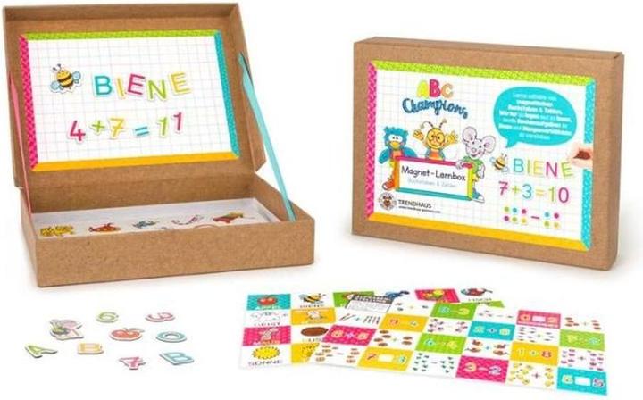 Actual product image Trendhaus Magnet Learning Box Letters and Numbers