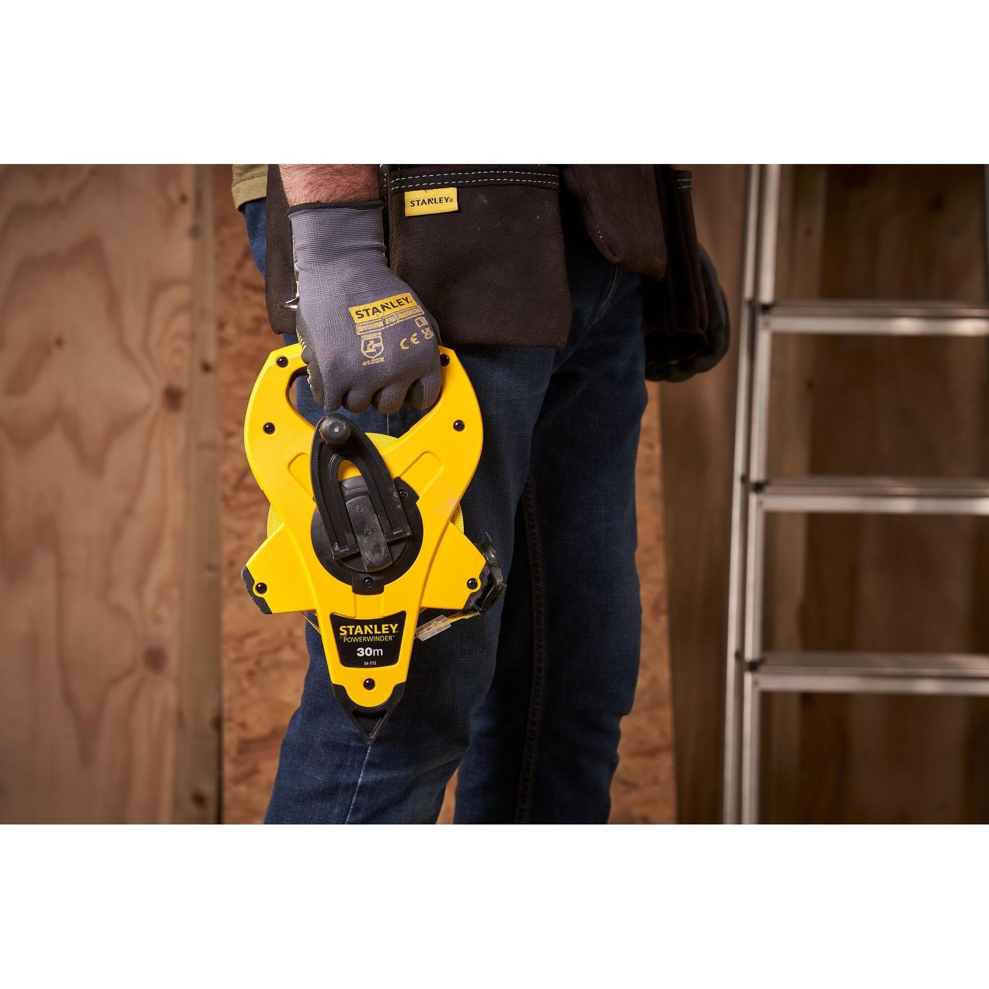 Thumbnail - Stanley, Längenmesswerkzeug, Rahmenbandmass Power Winder 30m/12.7mm (Metrisch)