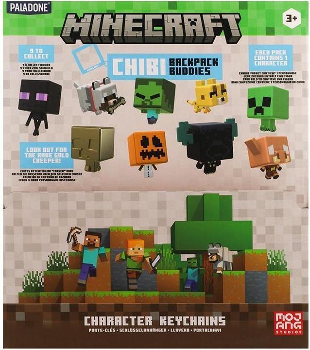 Actual product image Paladone Products Minecraft Backpack Buddies Series 3 ( Assorted )