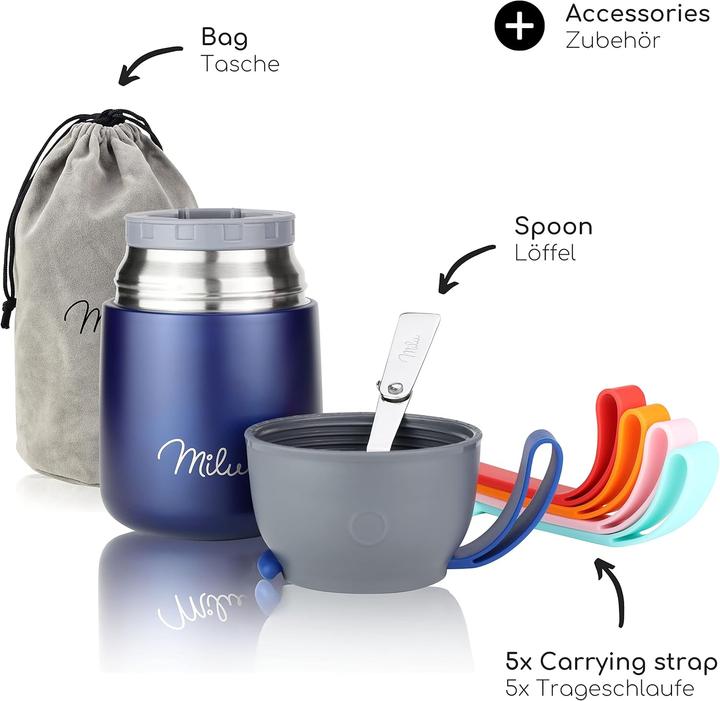 Produktbild Milu Thermobehälter mit Löffel