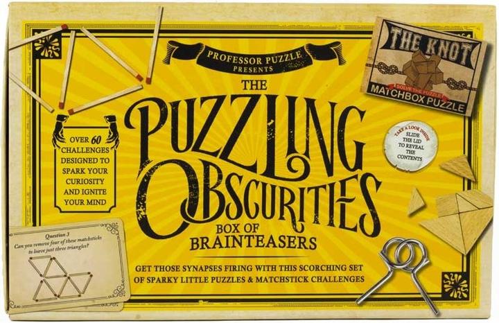 Immagine prodotto Professor Puzzle Puzzling Obscurities (Inglese)