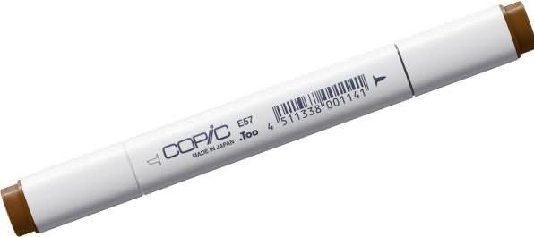 Actual product image Copic Graphic marker Classic type E - 57 (Light Walnut, 1 x)
