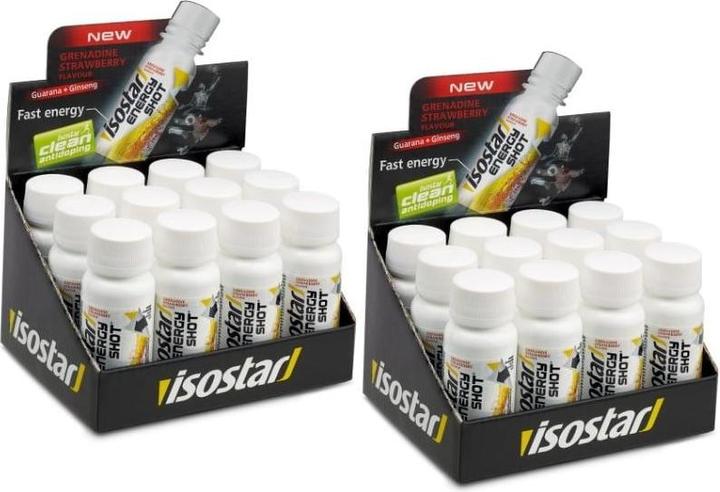 Isostar Energy Shot 24 x 60 ml (Strawberry, 24 x)