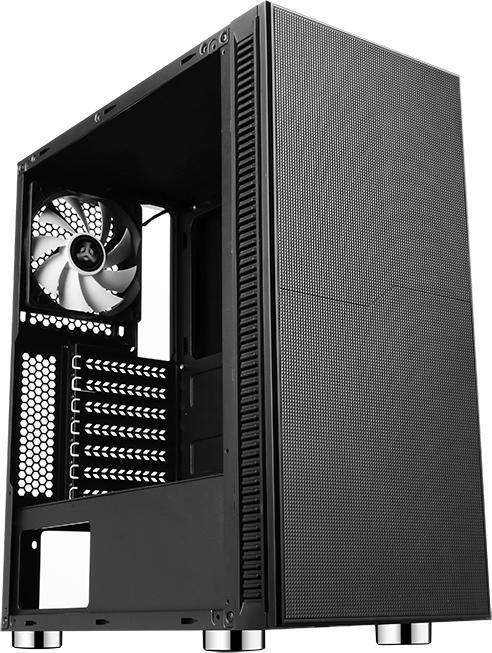 Actual product image Itek Boitier Moyen Tour ATX compatible Sylent 05 Evo (Noir) (mATX, ATX, Mini-ATX)
