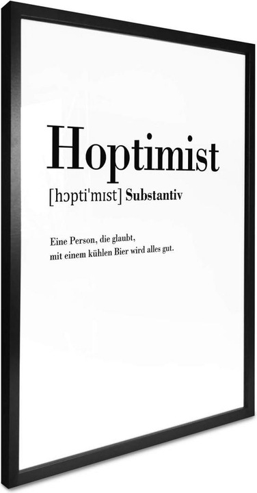 Image du produit Trenddeko Grammaire - Hoptimist (40 x 50 cm)