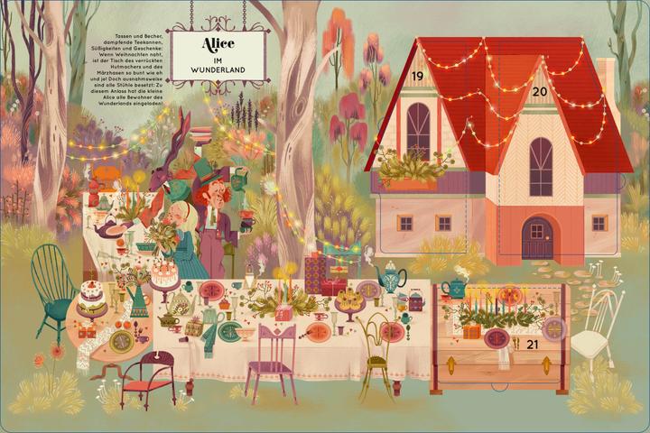 Actual product image The fairytale Advent calendar. A