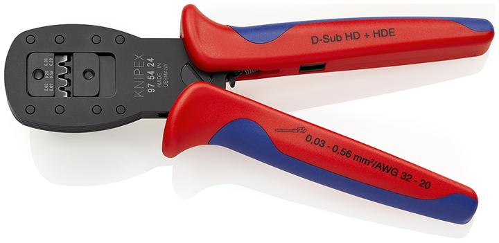 Actual product image Knipex Crimping Pliers for micro plugs (190 mm)