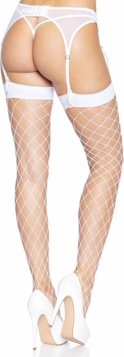 Produktbild Leg Avenue Grossmaschig - Schwarz/Weiss (One Size)