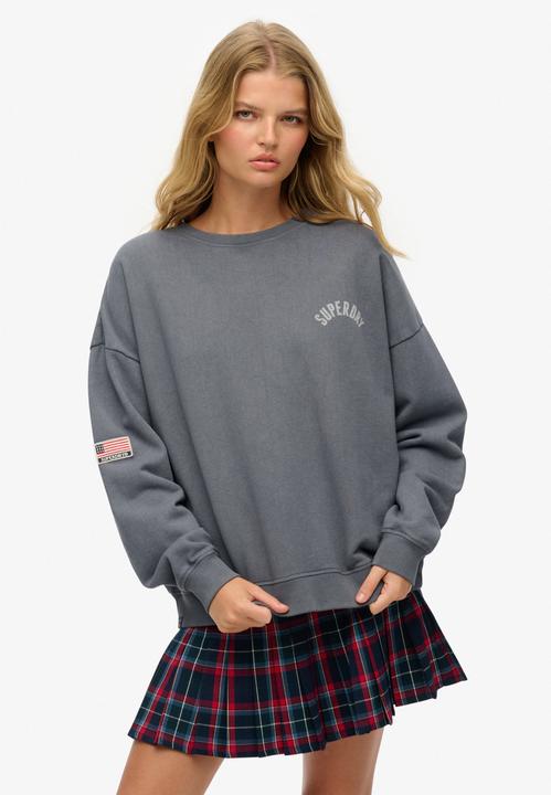 Actual product image Superdry Athletic Relaxed Printed Crew (L)