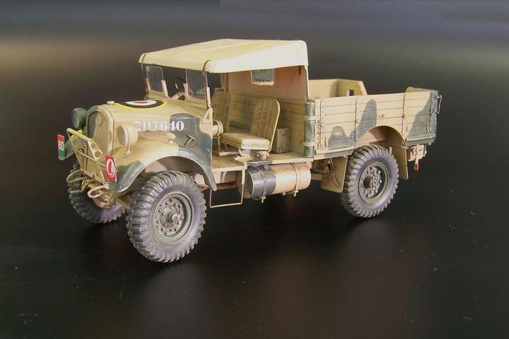 Actual product image Plus Model British light truck WOT-2C