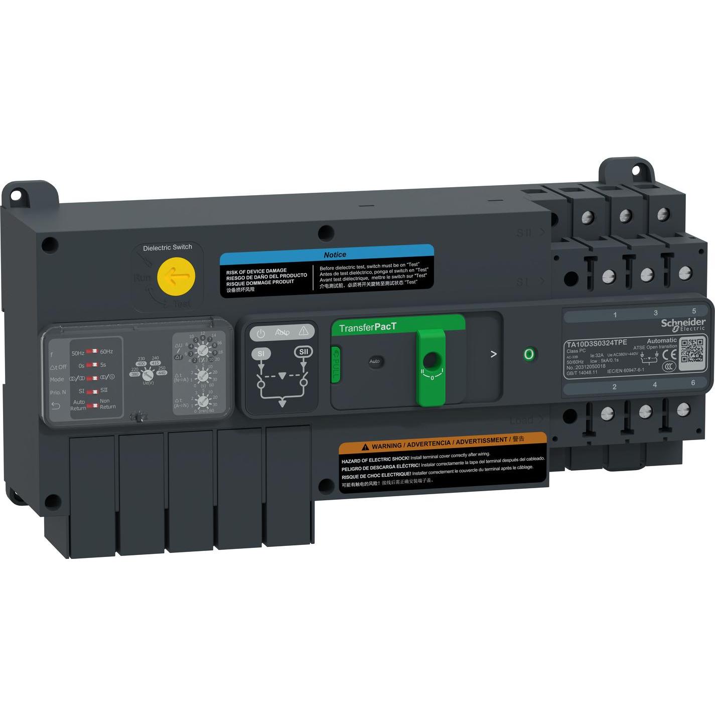 Schneider Electric, Systemstromversorgung, SCHN Netzumschaltung