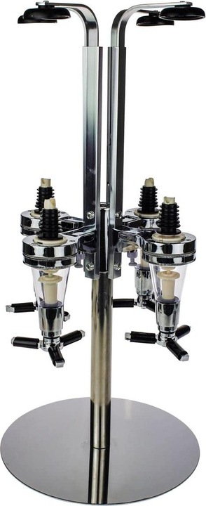 United Entertainment Bar Butler Carousel Bottle Holder LED 4