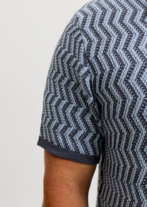 Produktbild Jack & Jones Joraiden Knit Split Neck Polo Styd Pls (3XL)