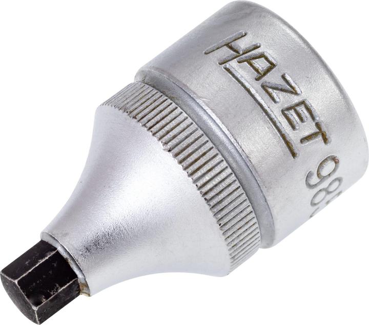 Produktbild HAZET Schraubendreher-Steckschlüsseleinsatz 985-6 ∙ Vierkant12,5 mm (1/2 Zoll) ∙ Innen Sechskant Pr… (6 mm)