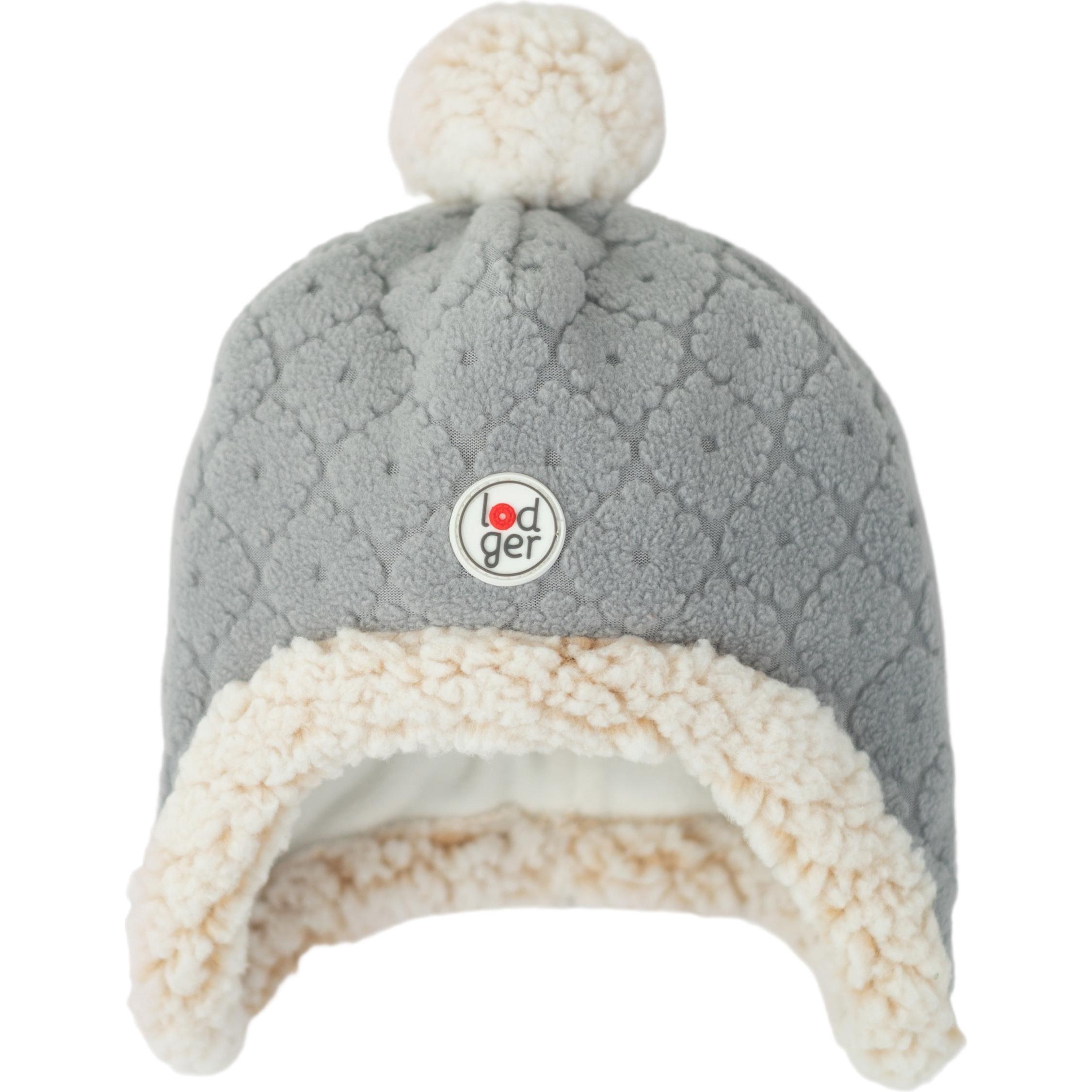 Lodger, Damen, Mütze, Wintermütze Folklore Fleece Drizzle 1-2 Jahre, Grau, (86/92)
