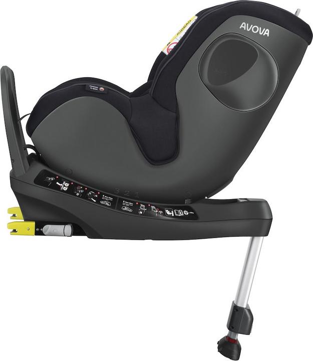 Actual product image Avova Sperber-Fix 61 Reboard child seat from 61 cm - 105 cm (from approx. 3 months to approx. 4 years) (Reboarder, ECE R129/i-Size Standard)