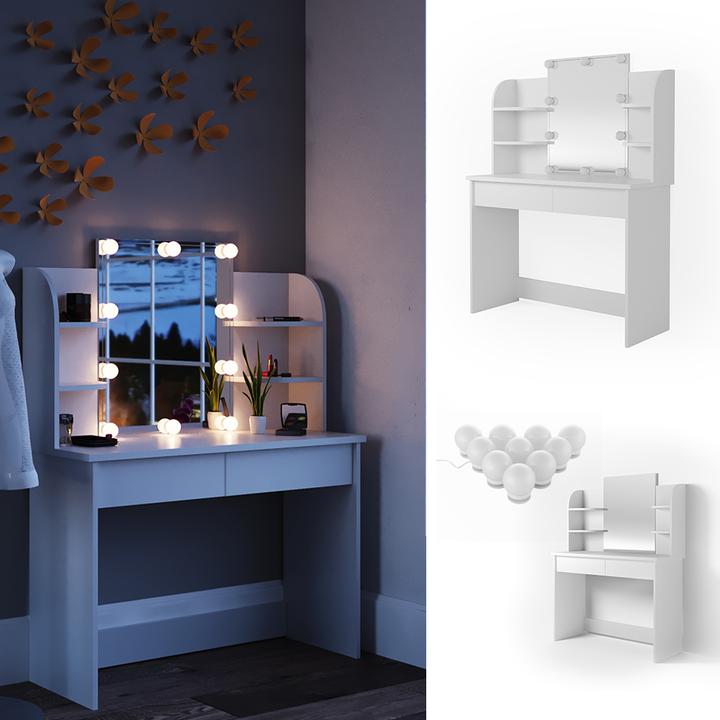 Image du produit Vicco Charlotte (108 x 40 x 139 cm)