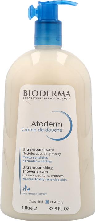 Actual product image Bioderma Atoderm Crème Douche Ultra Nourishing Cream (1000 ml)