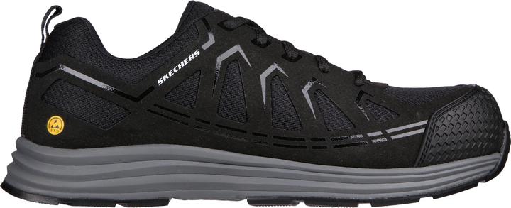 Produktbild Skechers Malad II S1P SRA ESD Schwarze Schuhe (41.5)