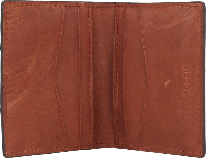 Actual product image Fossil Everett credit card holder leather 10 cm