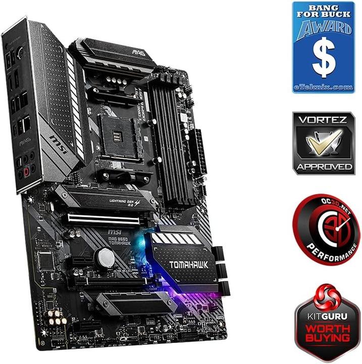 Immagine prodotto MSI MAG B550 TOMAHAWK (AM4, AMD B550, ATX)