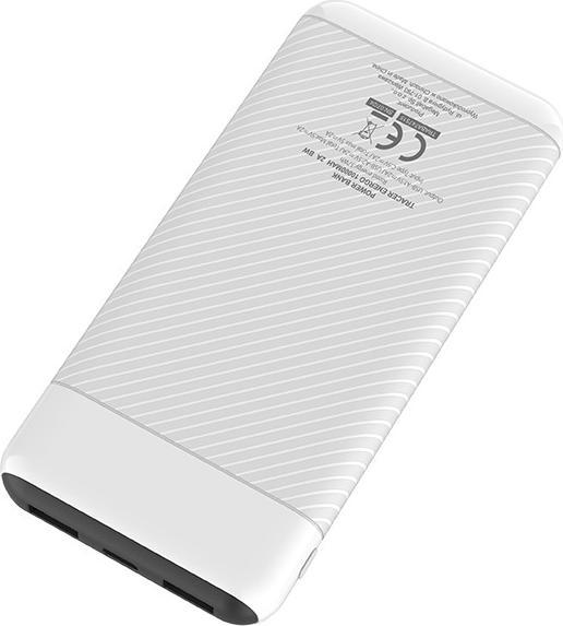 Actual product image Tracer 47515 EnerGo 10000mAh Power Bank white/black (10000 mAh, 37 W, 37 Wh)