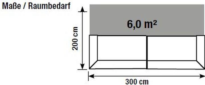 Produktbild Kerkmann BARI Empfangstheke anthrazit, weiss 300,0 x 95,0 x 108,0 cm (300 x 95 x 108 cm)