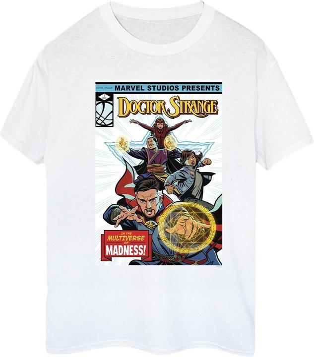 Image du produit - T-shirt DOCTOR STRANGE COMIC COVER - Femme (M)