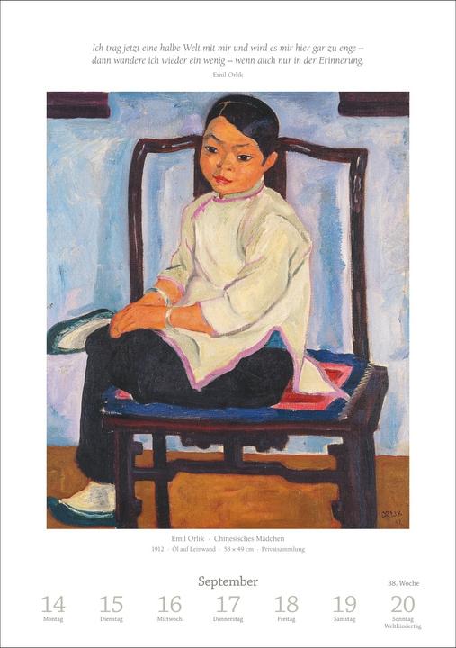 Actual product image Harenberg Kunst Wochen-Kulturkalender 2026 - 53 Meisterwerke der Malerei